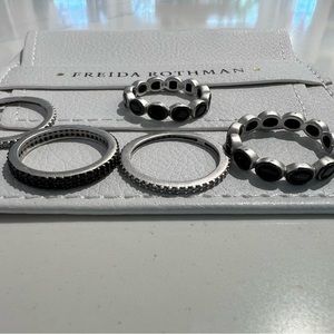 Frida Rothman 5 stack ring